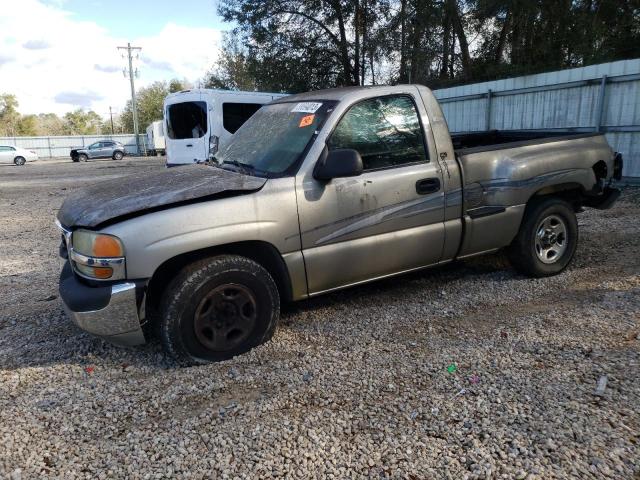 Salvage cars for sale from Copart Midway, FL: 2002 GMC New Sierra