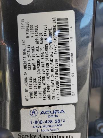 19UUB3F71FA010638 Acura Tlx Advance