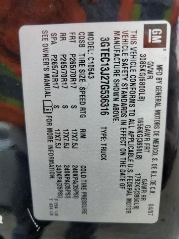 3GTEC13J27G536316 GMC New Sierra C1500