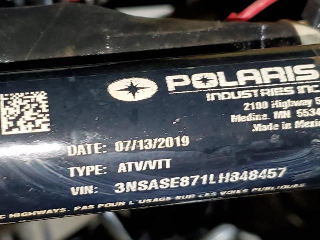 2020 POLARIS RZR S 900 - 3NSASE871LH848457