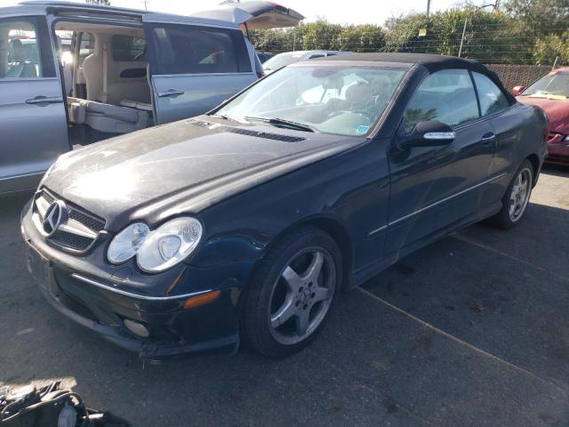 Salvage cars for sale from Copart San Martin, CA: 2004 Mercedes-Benz CLK 500