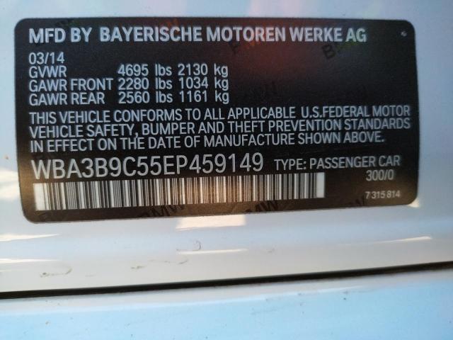 WBA3B9C55EP459149 BMW 335 XI