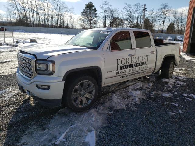 Salvage cars for sale from Copart Albany, NY: 2017 GMC Sierra K1500 Denali