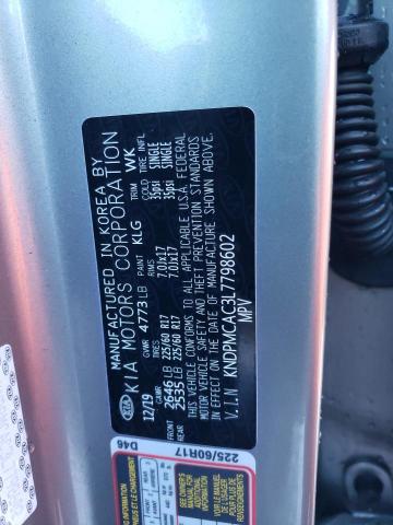 KNDPMCAC3L7798602 KIA Sportage Lx