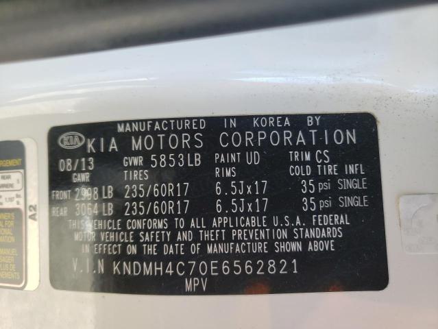 KNDMH4C70E6562821 KIA SEDONA EX