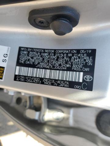 2020 TOYOTA COROLLA LE - JTDEPRAE7LJ042244
