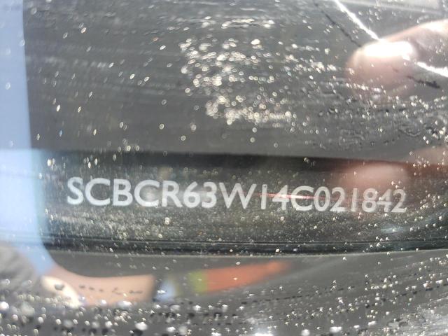 SCBCR63W14C021842 Bentley CONTINENTA