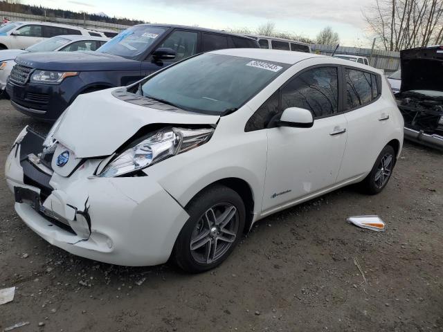 Salvage cars for sale from Copart Arlington, WA: 2013 Nissan Leaf S