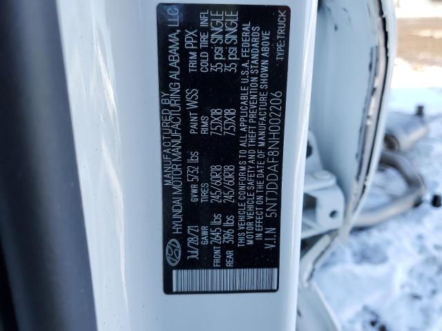 2022 HYUNDAI SANTA CRUZ - 5NTJDDAF8NH002206