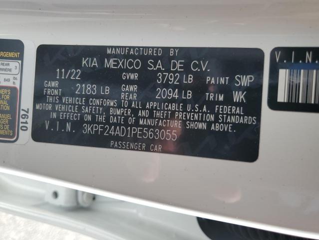 3KPF24AD1PE563055 KIA FORTE LX