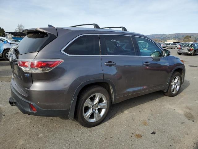 VIN 5TDDCRFH0ES004497 2014 Toyota Highlander, Hybri... no.3