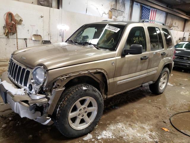 Jeep salvage cars for sale: 2007 Jeep Liberty Limited