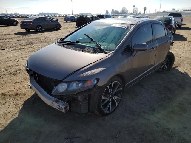Salvage cars for sale from Copart Bakersfield, CA: 2011 Honda Civic EX