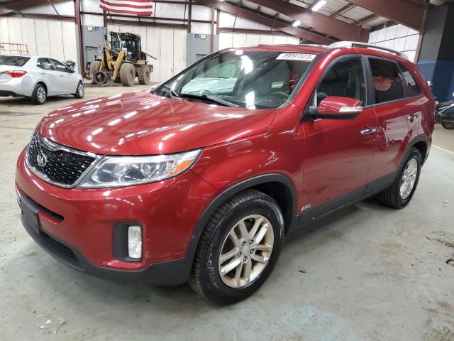 KIA Sorento salvage cars for sale: 2015 KIA Sorento LX
