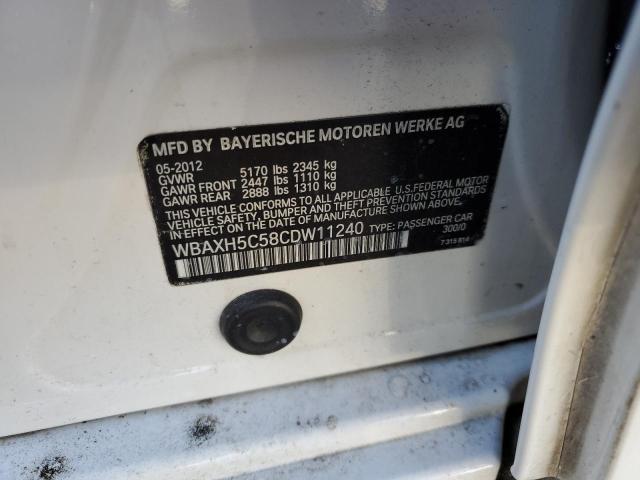 WBAXH5C58CDW11240 BMW 528 XI