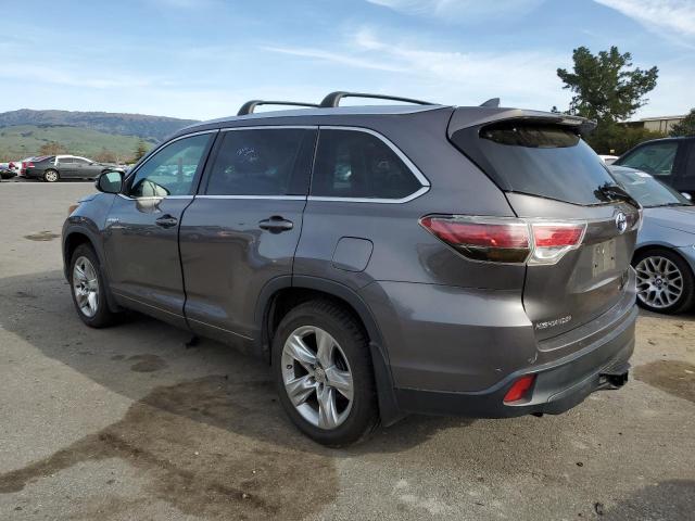 VIN 5TDDCRFH0ES004497 2014 Toyota Highlander, Hybri... no.2