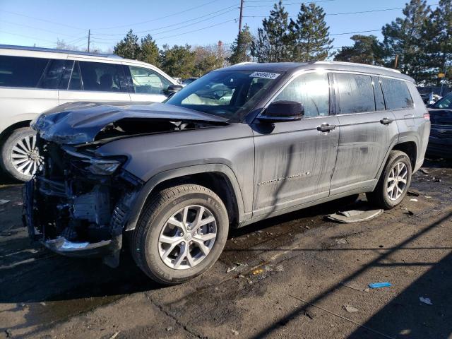 Salvage cars for sale from Copart Denver, CO: 2021 Jeep Grand Cherokee L Limited