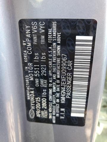 2015 HYUNDAI GENESIS 3. KMHGN4JEXFU099067