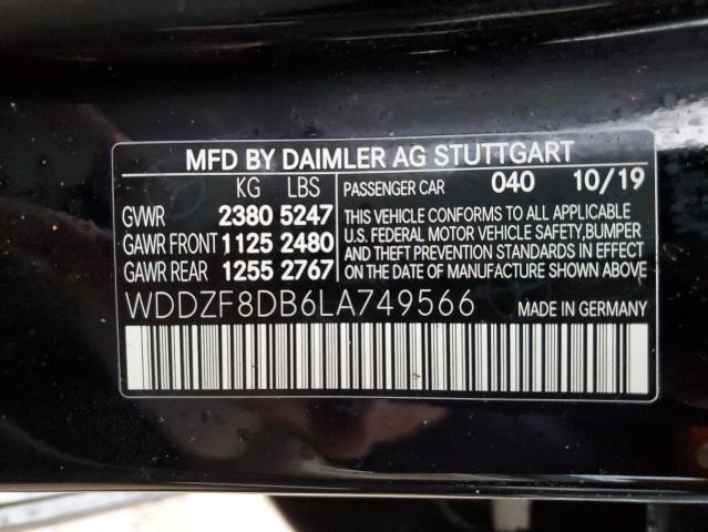 2020 MERCEDES-BENZ E 350 - WDDZF8DB6LA749566
