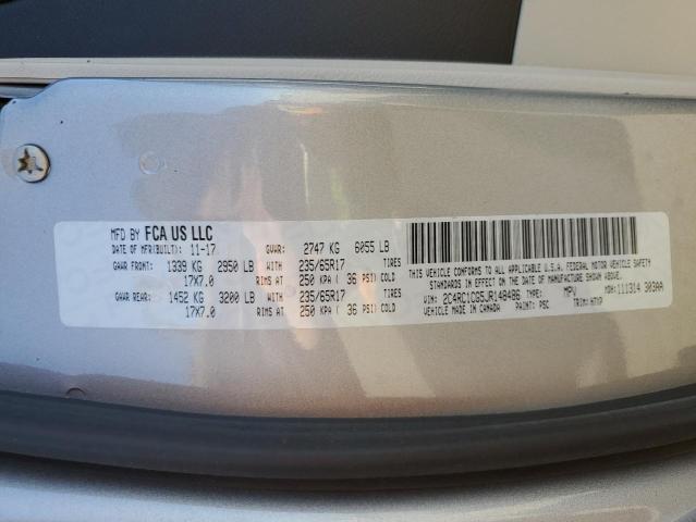 2018 CHRYSLER PACIFICA L - 2C4RC1CG5JR148486