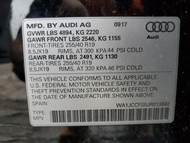 2018 AUDI Q3 PREMIUM - WA1JCCFS5JR013842