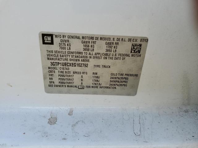 3GTP1UECXEG162792 GMC Sierra C1500 Sle