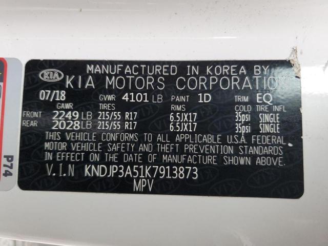 KNDJP3A51K7913873 KIA SOUL +