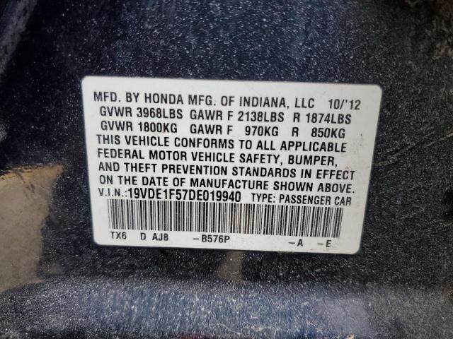 19VDE1F57DE019940 Acura Ilx 20 Premium