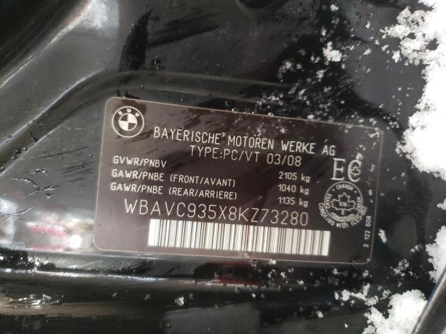 WBAVC935X8KZ73280 BMW 328 XI