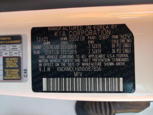 2022 KIA SORENTO SX - KNDRMDLHXN5087856