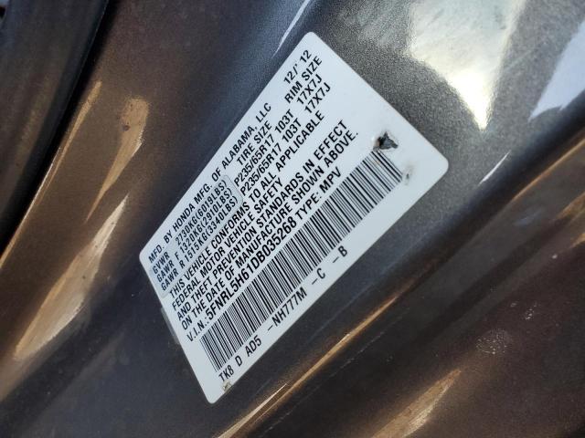 VIN 5FNRL5H61DB035268 2013 HONDA ODYSSEY no.13