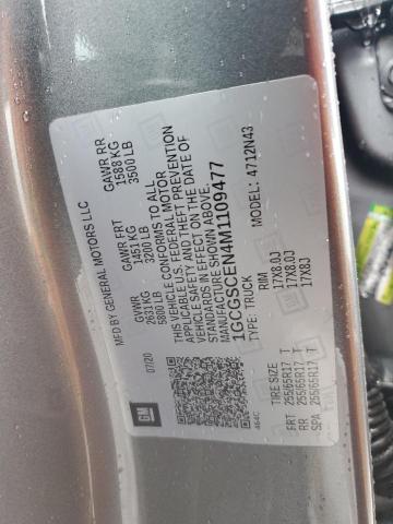 2021 CHEVROLET COLORADO L - 1GCGSCEN4M1109477