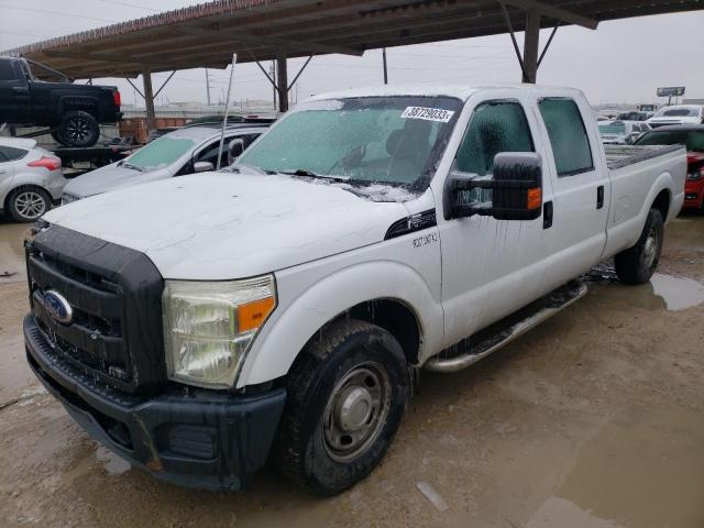 Salvage cars for sale from Copart Temple, TX: 2012 Ford F250 Super