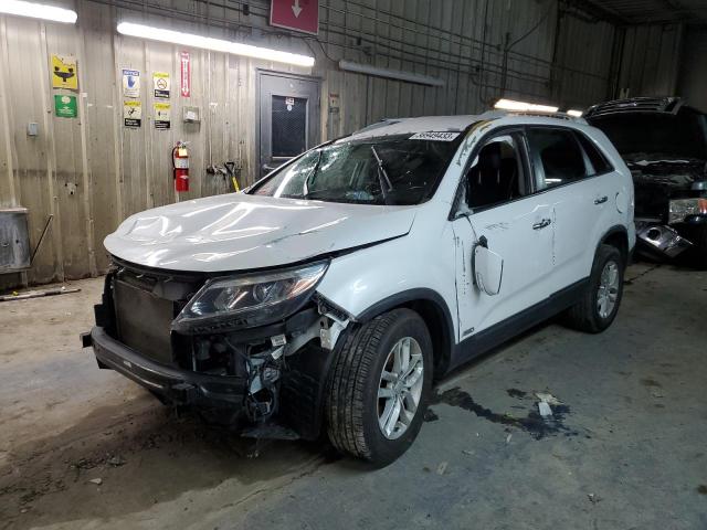 KIA Sorento salvage cars for sale: 2015 KIA Sorento LX