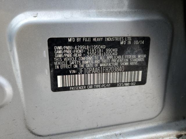 JF1GPAA61FH203840 Subaru Impreza