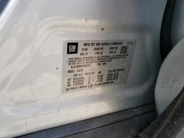 2015 BUICK ENCORE CON - KL4CJBSB5FB258753