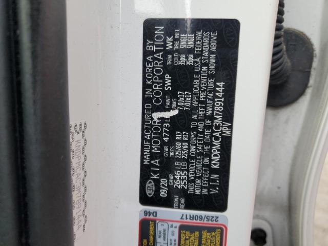 KNDPMCAC3M7891444 KIA Sportage Lx