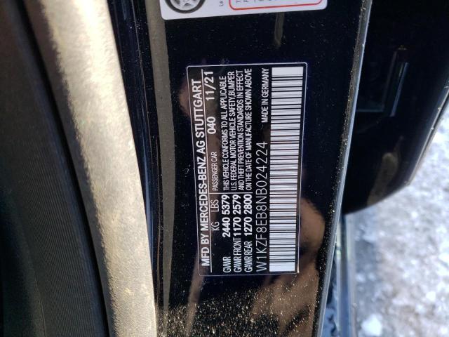 2022 MERCEDES-BENZ E 350 4MAT - W1KZF8EB8NB024224