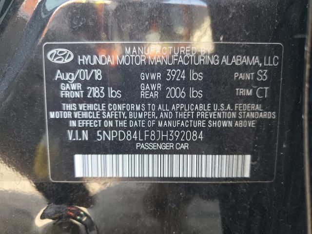 2018 HYUNDAI ELENTRA - 5NPD84LF8JH392084