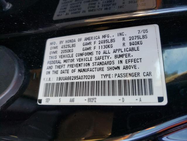 19UUA66295A070299 Acura TL
