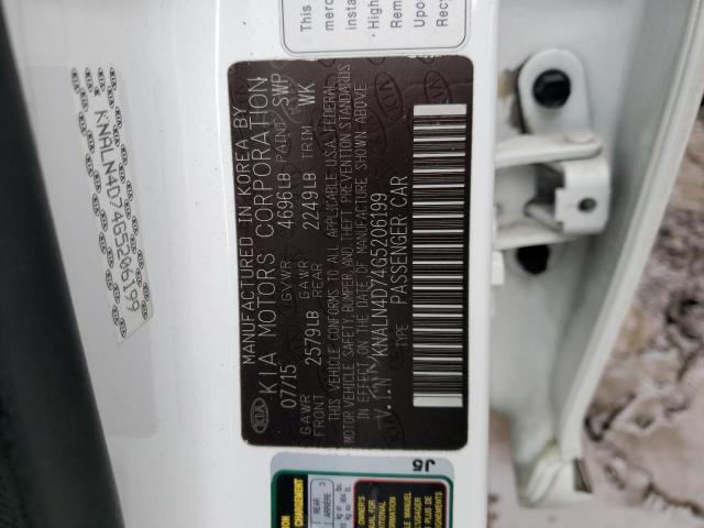 KNALN4D74G5206199 KIA Cadenza