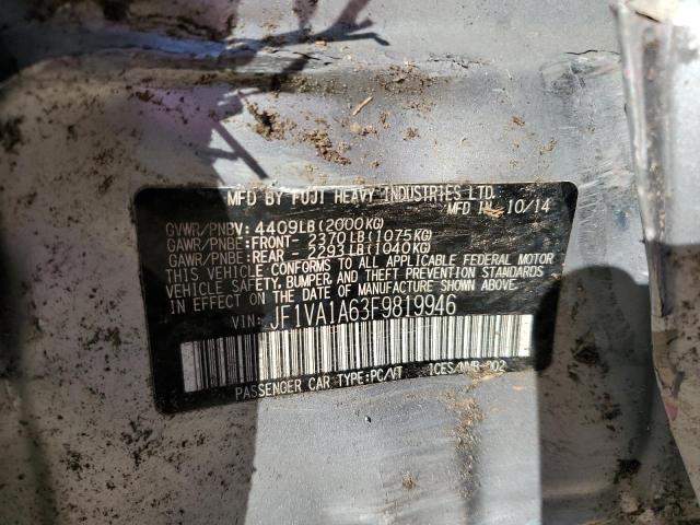 JF1VA1A63F9819946 Subaru WRX