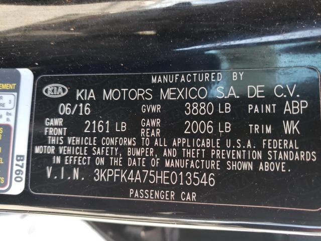3KPFK4A75HE013546 KIA FORTE LX
