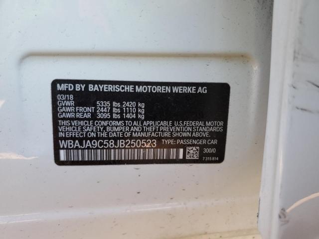 2018 BMW 530E - WBAJA9C58JB250523