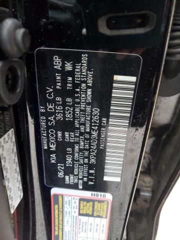 3KPA24AD3ME412630 KIA RIO LX