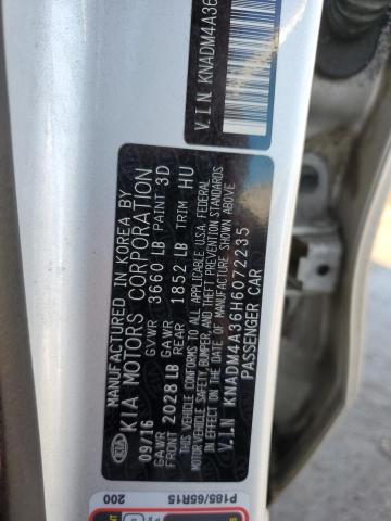 KNADM4A36H6072235 KIA Rio