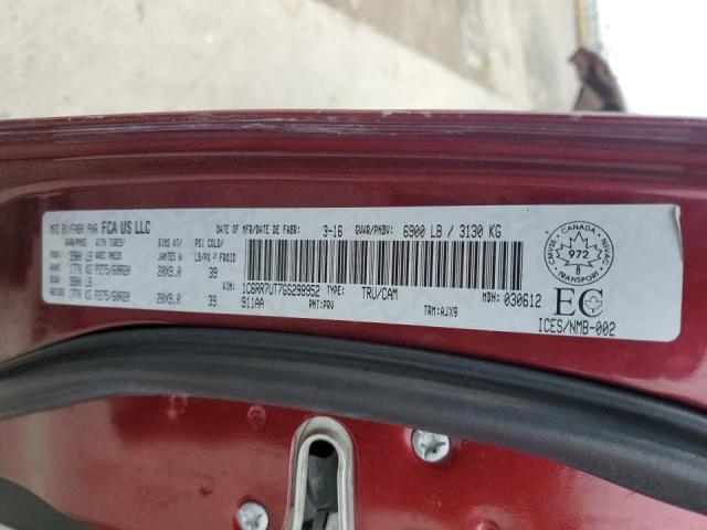 2016 RAM 1500 SPORT - 1C6RR7UT7GS298952