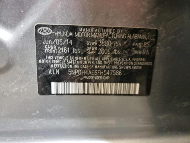 2015 HYUNDAI ELANTRA SE - 5NPDH4AE6FH547586