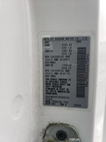 2016 NISSAN NV200 2.5S - 3N6CM0KN1GK690545