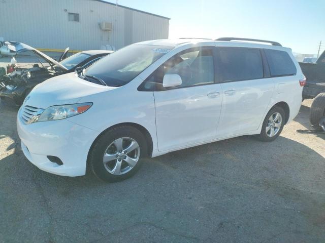 Toyota Sienna salvage cars for sale: 2017 Toyota Sienna LE